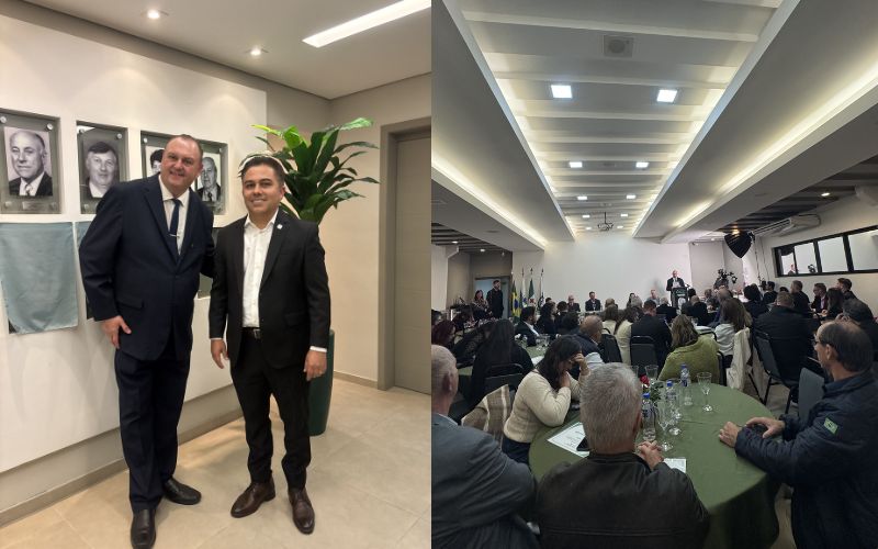  Acp reforça liderança no Paraná: Cleber Amorim representa a entidade na posse da nova diretoria da Acic Colombo
