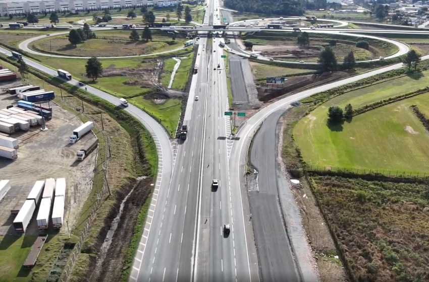  BR-277 ganha mais 2 quilômetros de terceira faixa em São José dos Pinhais antes do feriadão