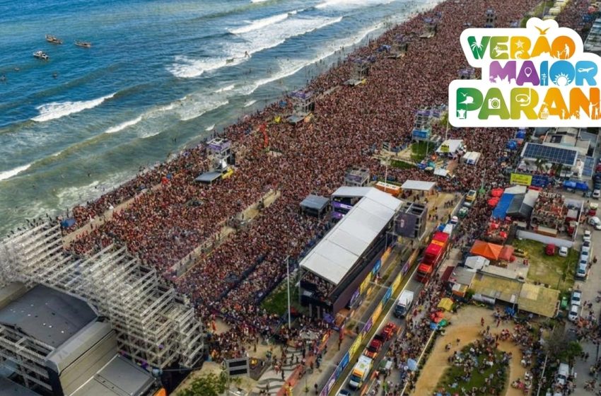  Verão Maior Paraná terá 30 grandes shows e programação esportiva a partir de dezembro