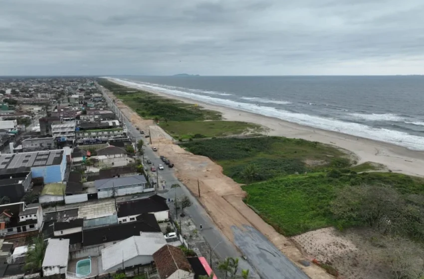  Revitalização da Nova Orla de Pontal do Paraná atinge 37% de execução