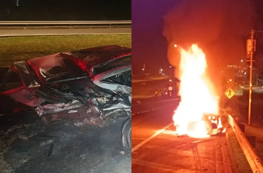  Acidente na BR-116 deixa uma pessoa morta e três feridas; motorista é preso